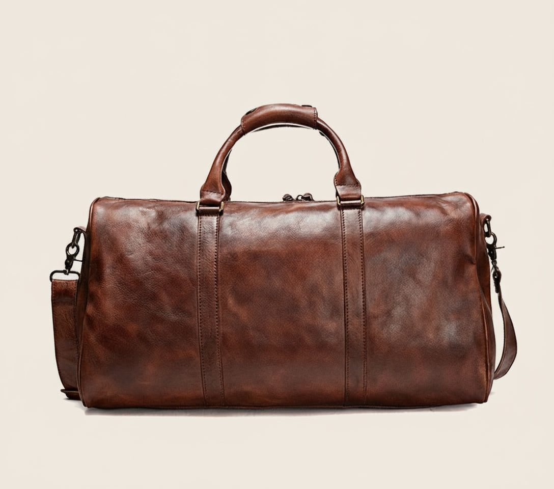 Heritage Duffle sac de voyage en cuir véritable