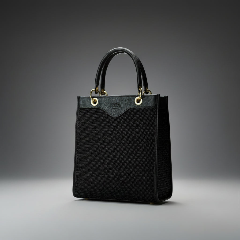 Sac bandoulière Élégance noir