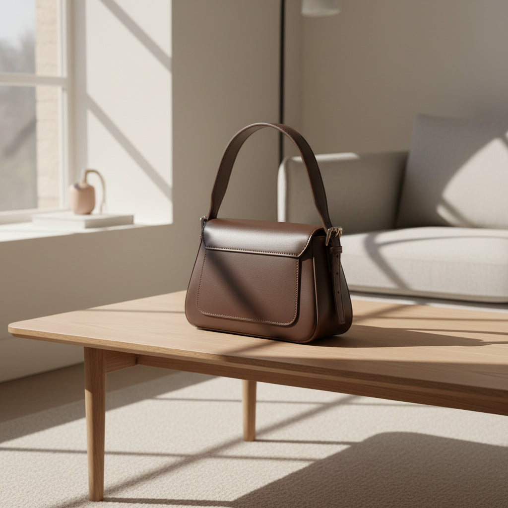 Sac à main Emma marron