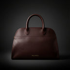 Frida - Grand Sac à Main Cuir Pleine Fleur cognac, Made in Italy