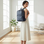 Atlanta - Sac à Dos Cuir Souple avec Poche Tablette 10"