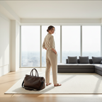 Atlas Sac de sport et voyage unisexe en cuir