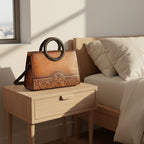 Heritage vintage sac à main en cuir